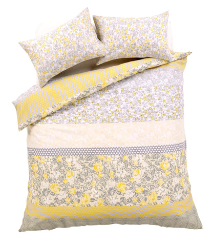 Chelsea Floral Duvet Set Luxurious Cotton-Rich Bedding in Single Double King Super King Sizes Comfortable Durable and Ideal for Master and Guest Rooms by OLIVIA ROCCO