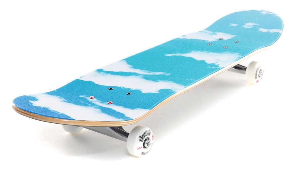 Venom Professional Grade Skateboard Griptape 9" x 33" - Sky & Clouds