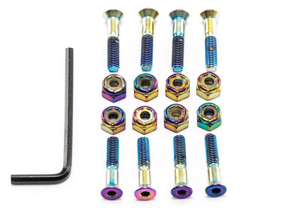 Venom Premium Hardware 1" - Anodised - Neochrome