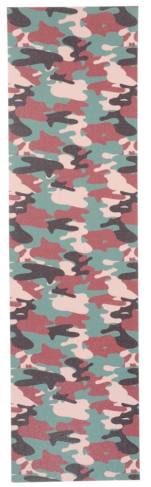 Venom Professional Grade Skateboard Griptape 9" x 33" - Camo - Woodland