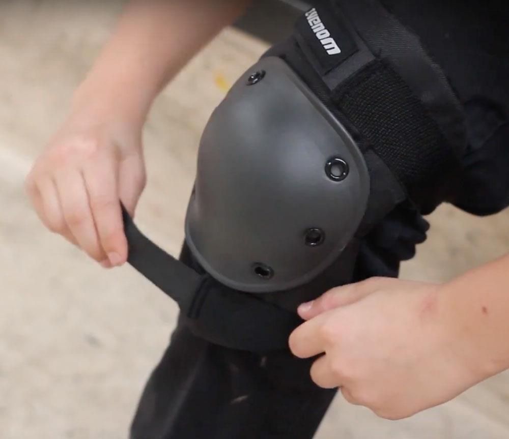 Venom Triple Knee/Elbow/Wrist Pad Set - Adult/Junior