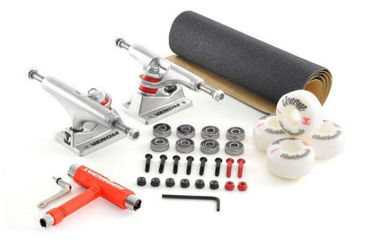 Venom Core Complete Built Skateboard - Matt Black/Raw - 8.0"