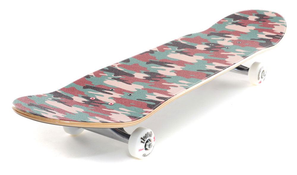 Venom Professional Grade Skateboard Griptape 9" x 33" - Camo - Woodland