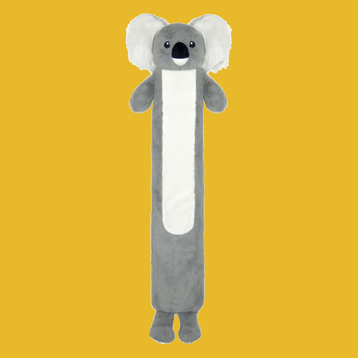 Extra Long 2L Hot Water Bottle with Plush Faux Fur Cover Durable Natural Rubber UK Safe Tested Cosy Nights Ideal Gift for Adults Kids by OLIVIA ROCCO