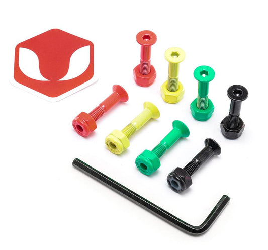 Venom Hardware - 1" - Allen - Rasta