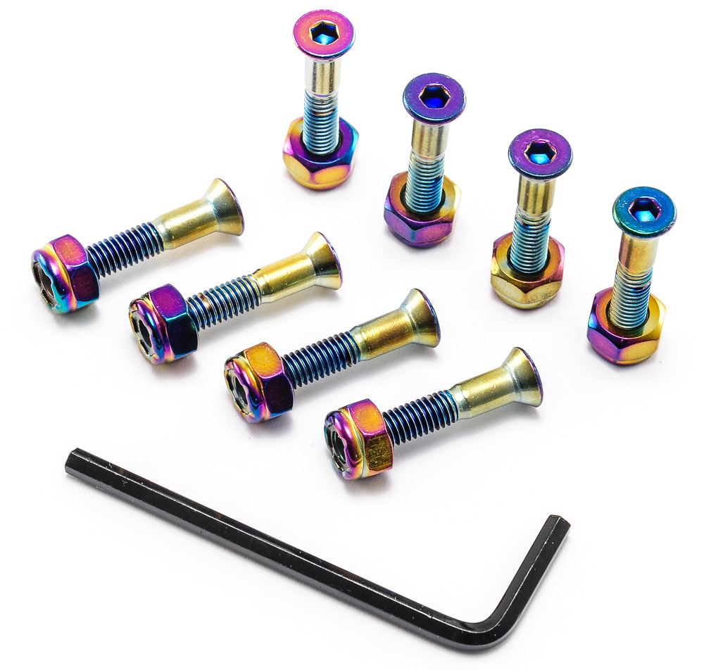 Venom Premium Hardware 1" - Anodised - Neochrome