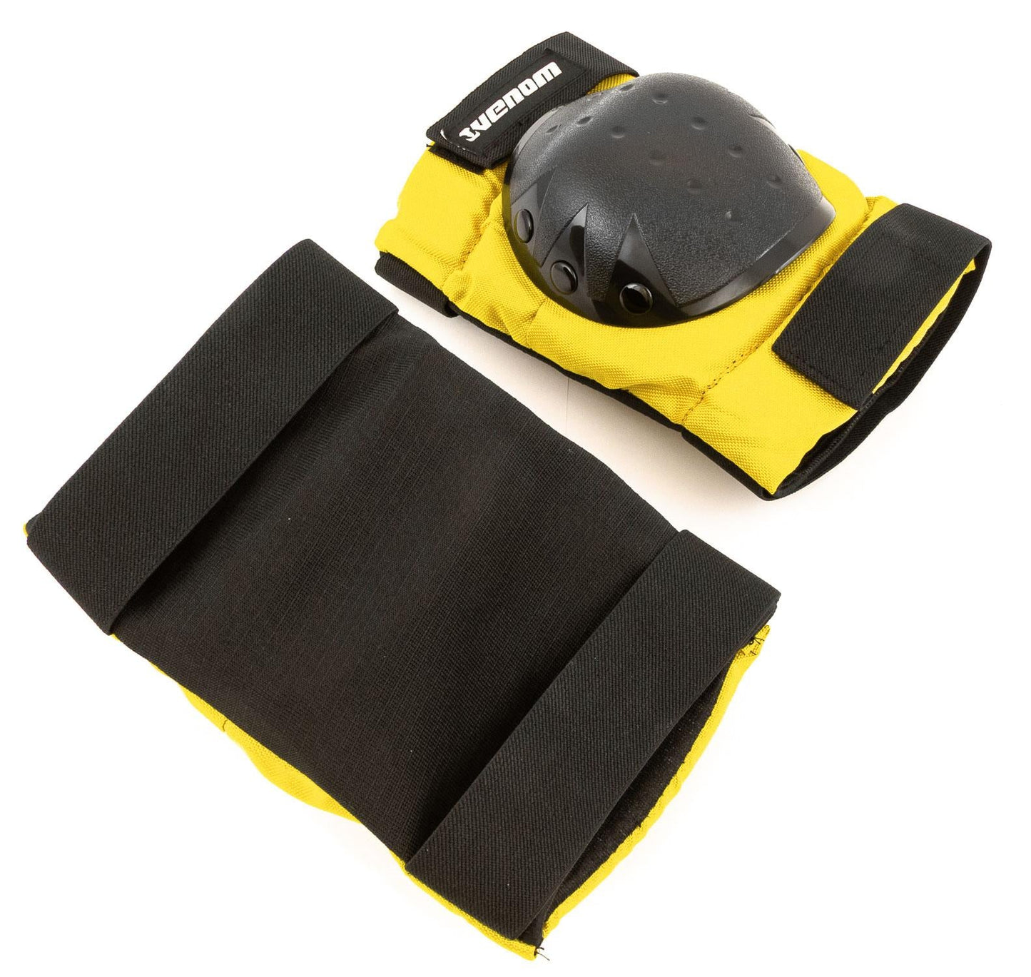 Venom Triple Knee/Elbow/Wrist Pad Set - Yellow Black