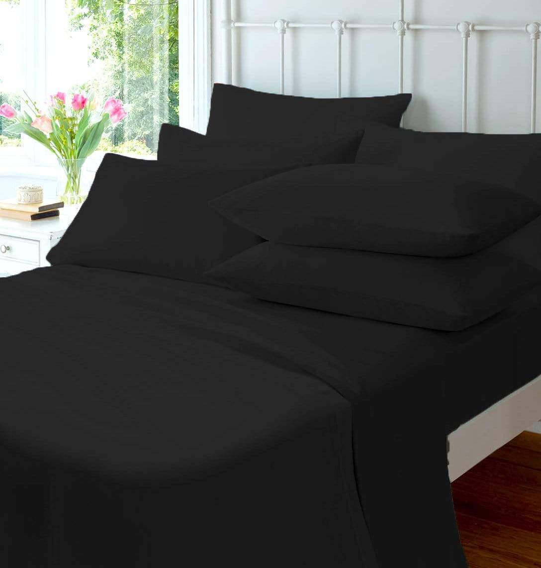 Flannelette Super Soft Luxurious 100% Cotton Brushed Flat Sheet OEKO-TEX Certified Premium Quality Bedding in Various Sizes and Colours by OLIVIA ROCCO