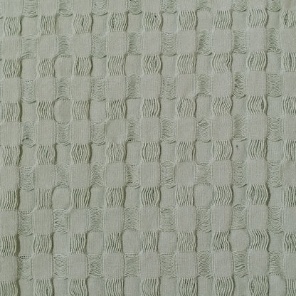 Florian Checked Throw Blanket Sage Green Bedspread for Sofas Armchairs Sofa Settee Couch Beds & Couches by OLIVIA ROCCO