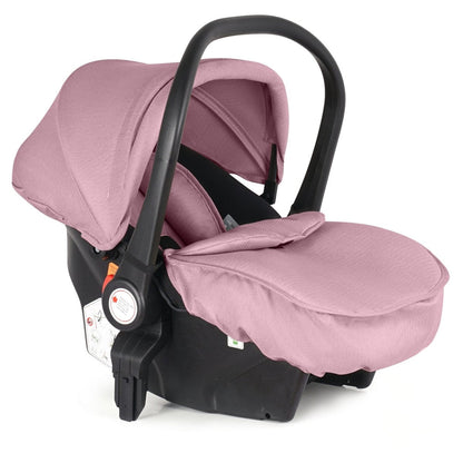 For Your Little One Cruise 3 In 1 Travel System With i-Size Car Seat - Blush Rose (Free Cupholder And Seat Liner Included!)