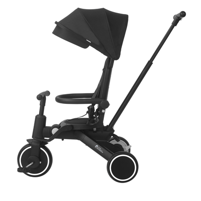Foryourlittleone Xplor 6 in 1 Foldable Trike - Jet Black (10m-5y)