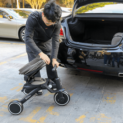 Foryourlittleone Xplor Plus 6 in 1 Foldable Trike - Green (10m-5y)