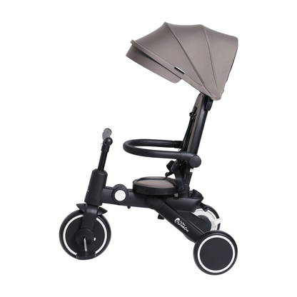 Foryourlittleone Xplor Plus 6 in 1 Foldable Trike - Grey Olive (10m-5y)