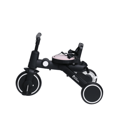 Foryourlittleone Xplor Plus 6 in 1 Foldable Trike - Pastel Pink (10m-5y)