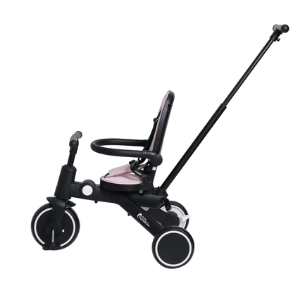 Foryourlittleone Xplor Ultimate 6 in 1 Foldable Trike - Pastel Pink (10m-5y)