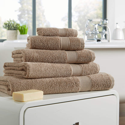 Home Collection Luxurious 500GSM Egyptian Cotton Towels High Absorbency Soft Durable OEKO-TEX Certified Various Sizes Elegant Colours by OLIVIA ROCCO