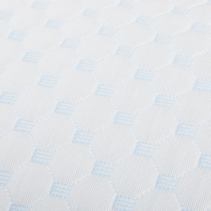 Ice Cool Unique Hypoallergenic Cooling Memory Foam Pillow for Nightlong Comfort and Breathable Sleep Support by OLIVIA ROCCO