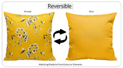 Jardin Ochre Waterproof Outdoor Cushions for Patio Garden and Poolside Durable Stylish Polyester Seating by OLIVIA ROCCO