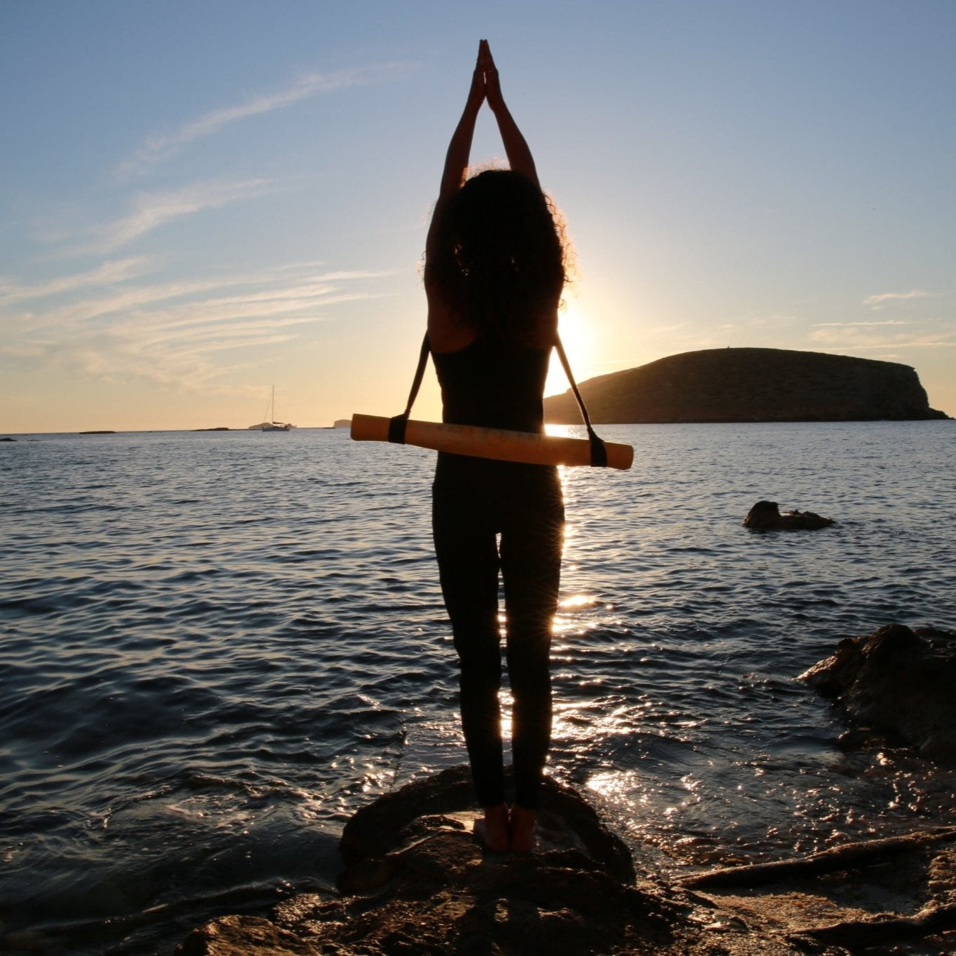 Helios Yellow Travel Sport Mat