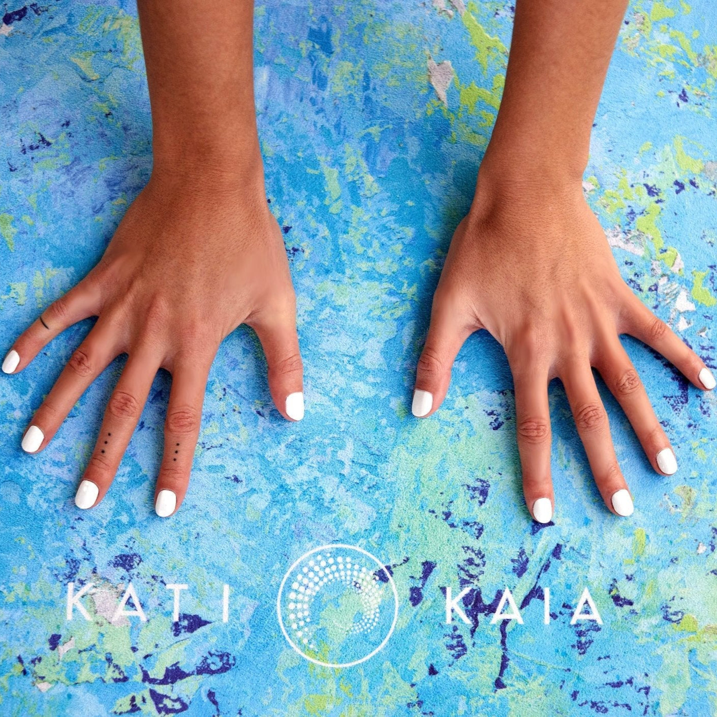 Thalassa Blue Travel Mat