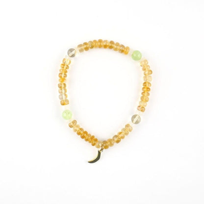 Citrine Crystal Set - Necklace & Bracelet