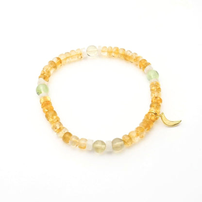 Citrine Crystal Set - Necklace & Bracelet