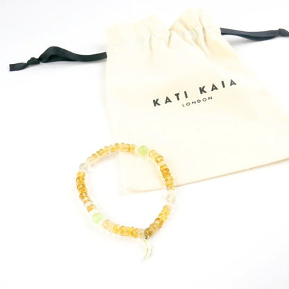 Citrine Crystal Set - Necklace & Bracelet