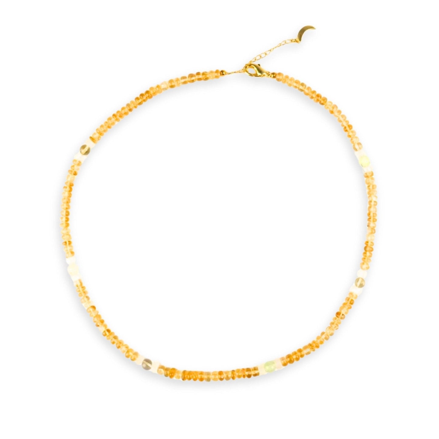 Citrine Crystal Set - Necklace & Bracelet