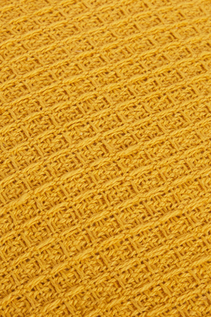 Lisbon Pure Indian Cotton Handwoven Honeycomb Vibrant Cushion Covers for Indoor Outdoor Use in Grey Ochre Navy Teal Silver Pink 17x17 and 24x24 Inches by OLIVIA ROCCO