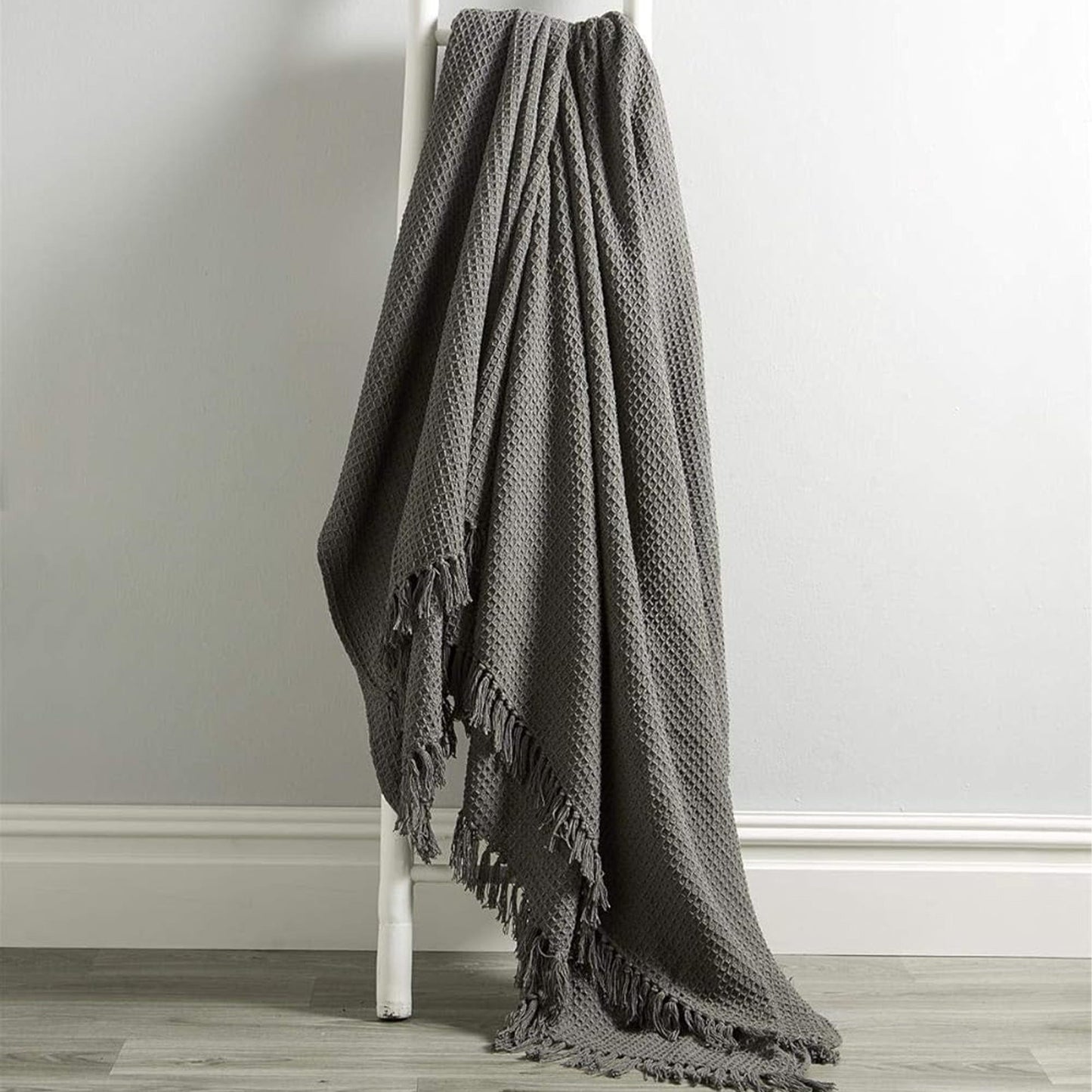 Marrakesh Eco-Friendly Super Soft Cotton Throws Lightweight Sustainable Recycled Cotton for Sofa Bed Chair Calming Colours By OLIVIA ROCCO