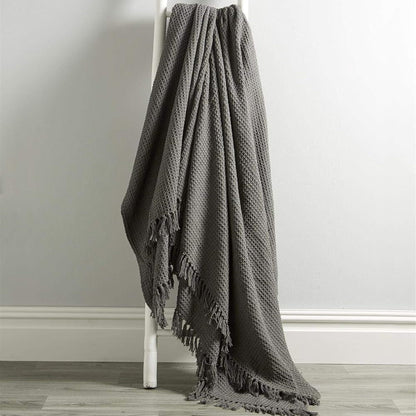 Marrakesh Eco-Friendly Super Soft Cotton Throws Lightweight Sustainable Recycled Cotton for Sofa Bed Chair Calming Colours By OLIVIA ROCCO