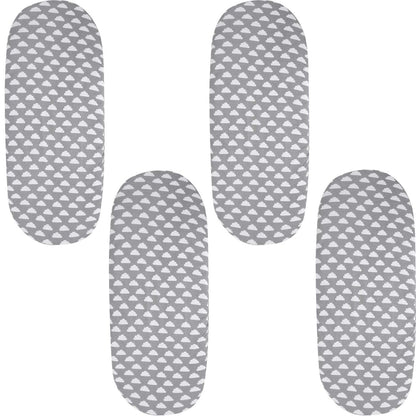 Moses Basket Jersey Fitted Sheet 100% Cotton - Pack Of 4