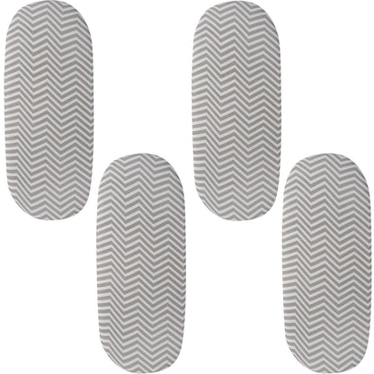 Moses Basket Jersey Fitted Sheet 100% Cotton - Pack Of 4