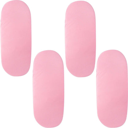 Moses Basket Jersey Fitted Sheet 100% Cotton - Pack Of 4