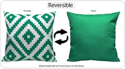 Nairobi Lime Green Outdoor Waterproof Patio Garden Cushions Durable Weather-Resistant Polyester Comfortable Hollow-Fibre Filled Versatile Indoor Outdoor Use by OLIVIA ROCCO