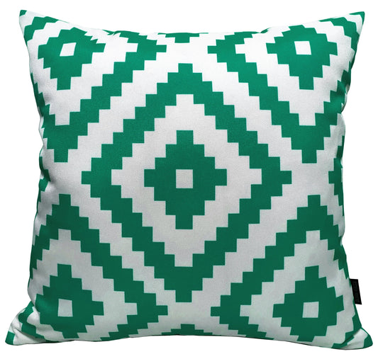 Nairobi Lime Green Outdoor Waterproof Patio Garden Cushions Durable Weather-Resistant Polyester Comfortable Hollow-Fibre Filled Versatile Indoor Outdoor Use by OLIVIA ROCCO