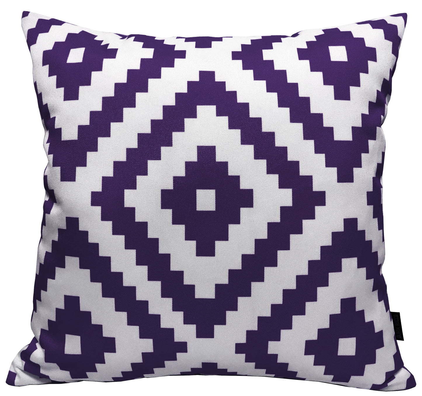 Nairobi Purple Outdoor Scatter Cushions Waterproof Weather Resistant Decorative Pillows for Garden Patio Beach Indoor 43 x 43 cm by OLIVIA ROCCO