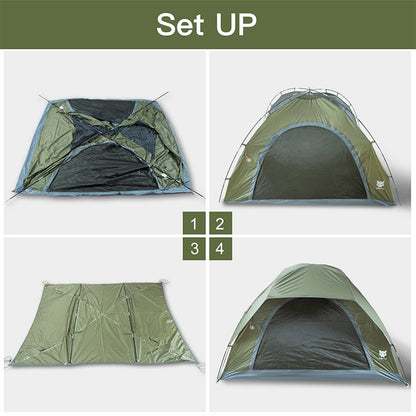 Night Cat 3 - 4 Person Double Layer Tent