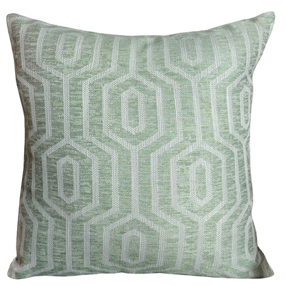 Paris Cushion Covers 2 Pack Modern Sage Green Decorative Square Scatter Cushions with Invisible Zipper for Sofa & Bed by OLIVIA ROCCO