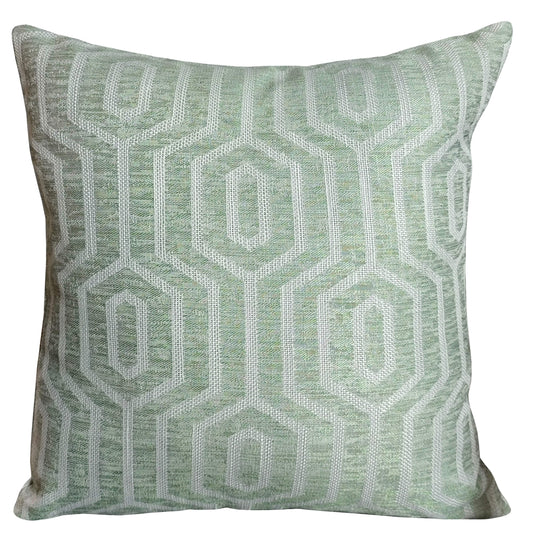 Paris Cushion Covers 2 Pack Modern Sage Green Decorative Square Scatter Cushions with Invisible Zipper for Sofa & Bed by OLIVIA ROCCO