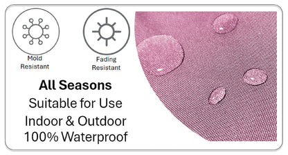 Peacock Waterproof Design Cushions for Patios Gardens and Living Rooms with High-Quality Hollow-Fibre Fill by OLIVIA ROCCO