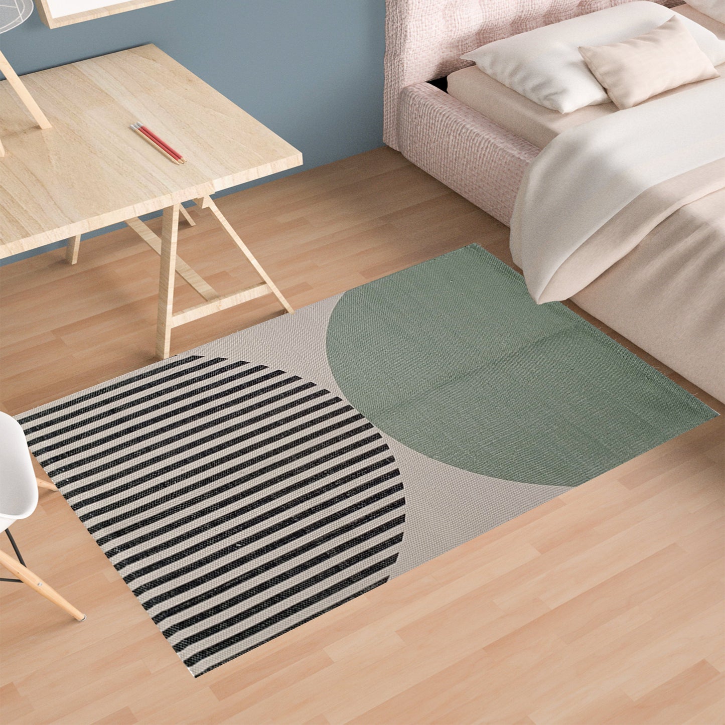 Printed Rug Amphi Design Modern Non-Slip Soft Durable Floor Rug for Living Room Bedroom Office by OLIVIA ROCCO