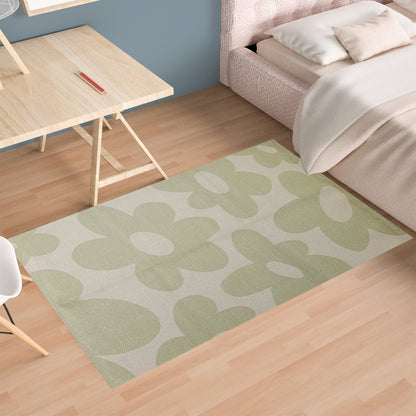 Printed Rug Jardin Design Modern Non-Slip Soft Durable Floor Rug for Living Room Bedroom Office by OLIVIA ROCCO