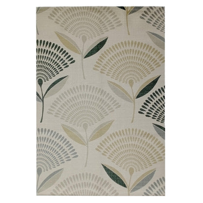 Printed Rug Linnea Design Modern Non-Slip Soft Durable Floor Rug for Living Room Bedroom Office by OLIVIA ROCCO