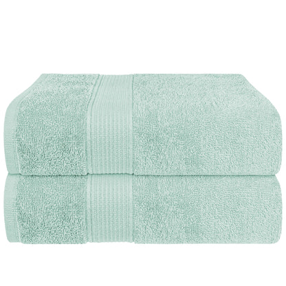 Rhodes Towel Seafoam 100% Cotton Hotel Quality Soft Super Absorbent Hand Bath Towels, Sheets & Face Cloths by OLIVIA ROCCO
