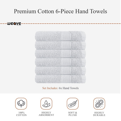 Rhodes Towel White 100% Cotton Hotel Quality Soft Super Absorbent Hand Bath Towels, Sheets & Face Cloths by OLIVIA ROCCO