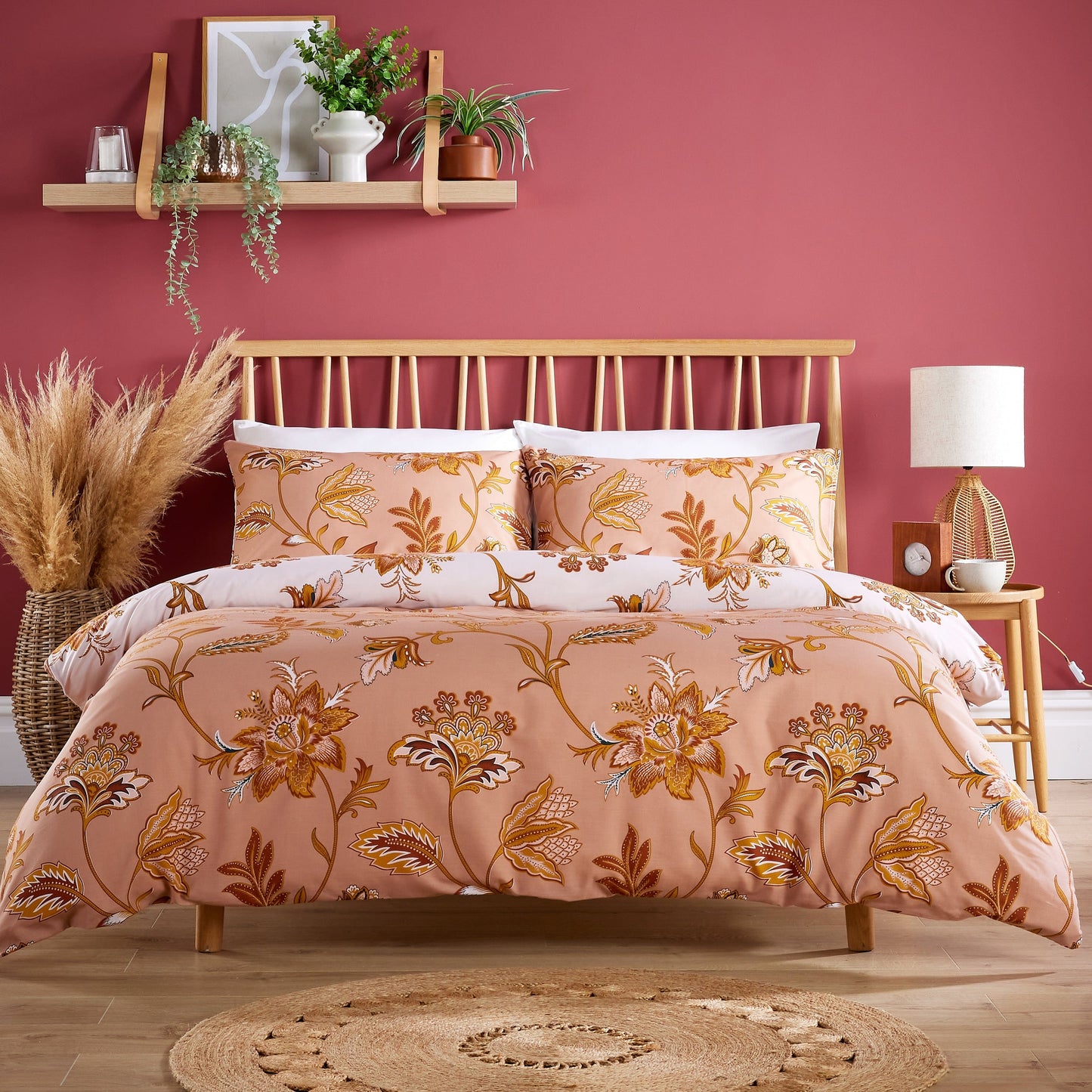 Shimla Duvet Cover Set Easy Care Quilt Covers with Pillowcases Super Soft Reversible Bedding Bed Linen Sets by OLIVIA ROCCO