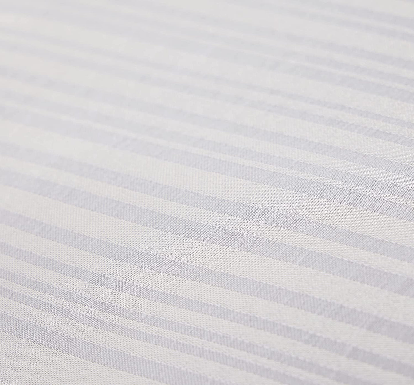 Stripe Jacquard Reversible Cotton Blend Duvet Cover Set with Pillowcases Luxurious Eco-Friendly Bedding for Master and Guest Bedrooms Multiple Sizes and Colours by OLIVIA ROCCO