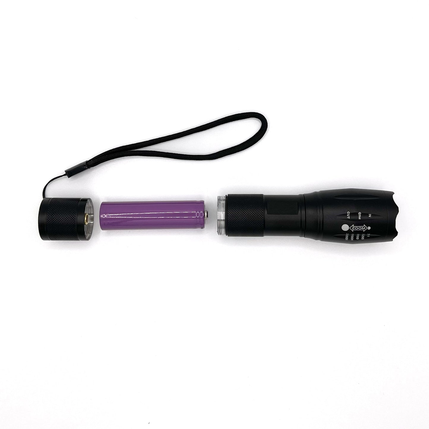 Tactical LED Flashlight & Carry Case