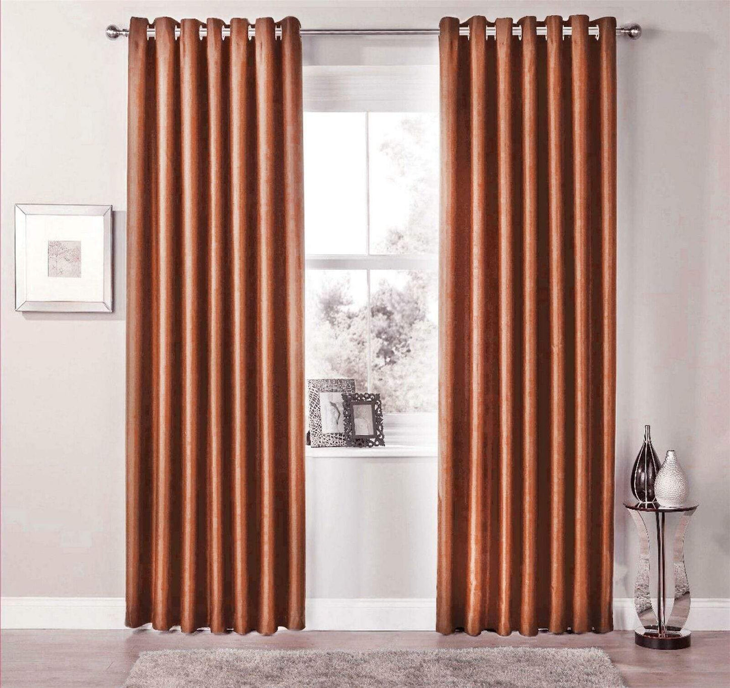 Thermal Blackout Room Darkening Curtains Energy Saving Light Blocking Panels in 12 Colours for Bedrooms and Living Rooms Multiple Sizes by OLIVIA ROCCO